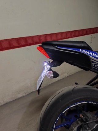 Yamaha MT-07 2020 Negra/Azul único propietario