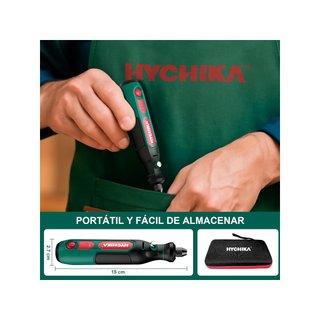 HYCHIKA B0F542C2DH Mini Amoladora 3,6V 77