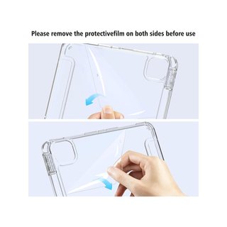Funda iPad Pro 11 soporte pencil transparente