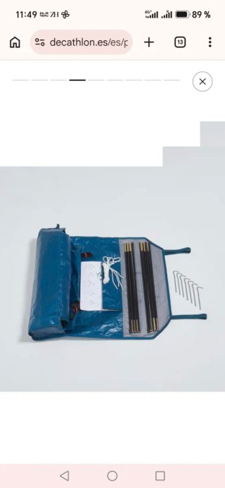 Tienda de campaña Quechua 100