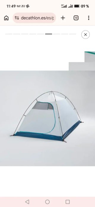 Tienda de campaña Quechua 100