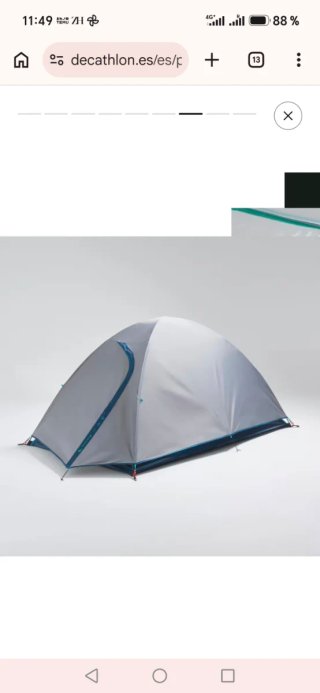 Tienda de campaña Quechua 100