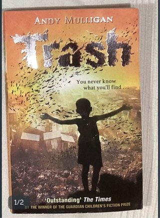 2 libros literatura juvenil en inglés.