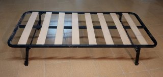 Somier plegable con colchón,medidas (170x78x16)