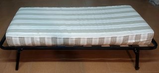 Somier plegable con colchón,medidas (170x78x16)