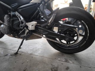 Kawasaki A2 , ABS, Naked Negra y Plateada