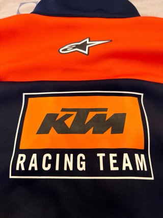 Sudadera KTM Racing Team Naranja y Negra