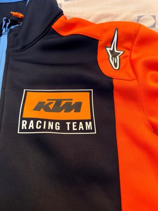 Sudadera KTM Racing Team Naranja y Negra