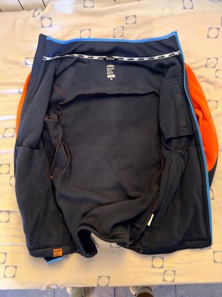 Sudadera KTM Racing Team Naranja y Negra