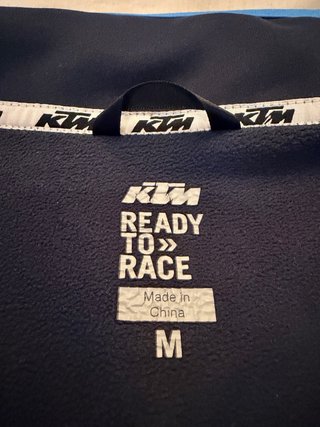 Sudadera KTM Racing Team Naranja y Negra