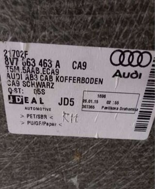 Bandeja 8v7863463a audi a3 cabrio (8v7) 1.6 287388