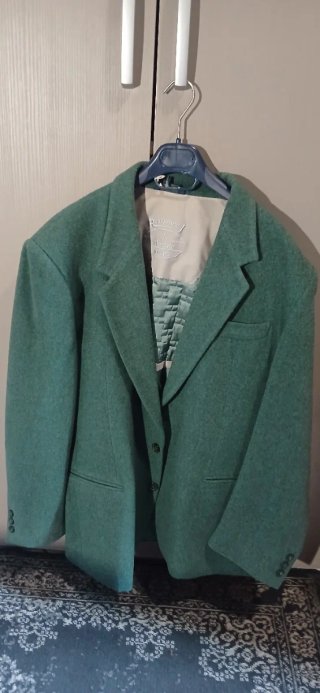 Giacca uomo vintage verde