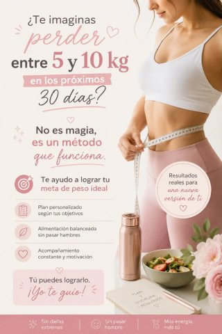 Método para perder 5-10 kg en 30 días