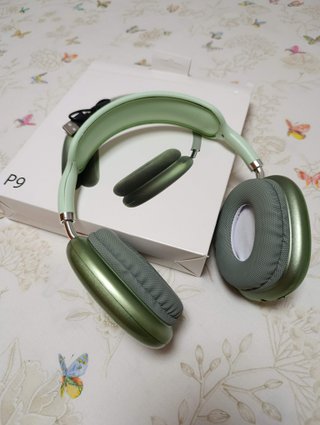 Auriculares Inalámbricos P9 Verdes sin estrenar