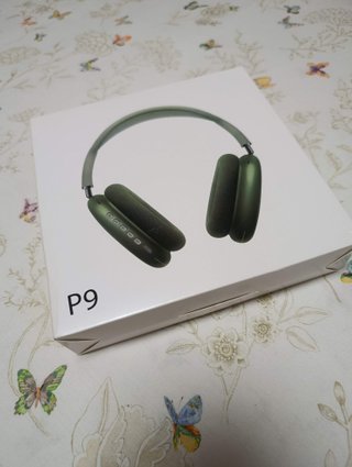 Auriculares Inalámbricos P9 Verdes sin estrenar