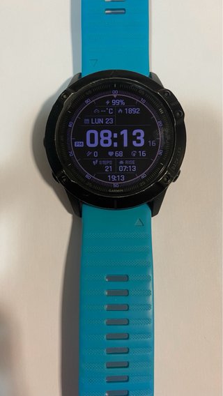 Garmin Fenix 6X Sapphire Negro/Azul