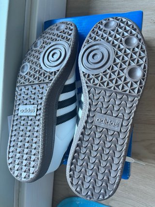 Adidas Samba Blancas y Negras
