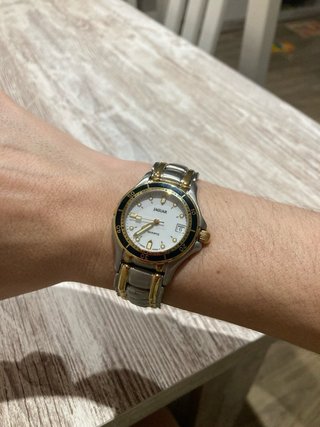 Reloj Jaguar Mujer Oro y Plata