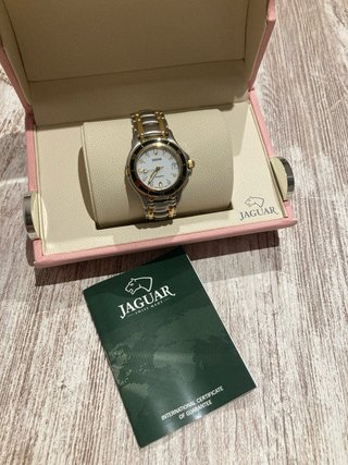 Reloj Jaguar Mujer Oro y Plata