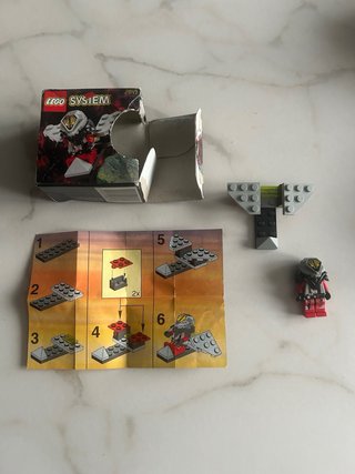 Set di 7 scatole Lego System