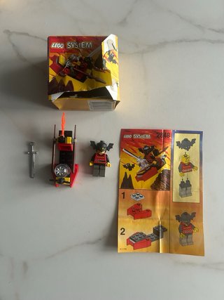 Set di 7 scatole Lego System
