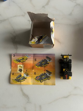 Set di 7 scatole Lego System