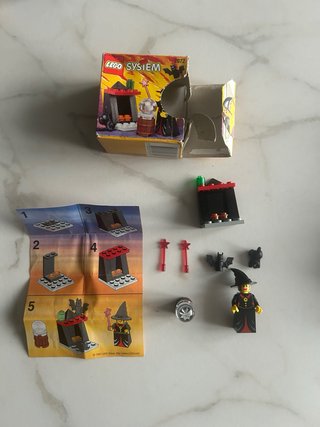 Set di 7 scatole Lego System