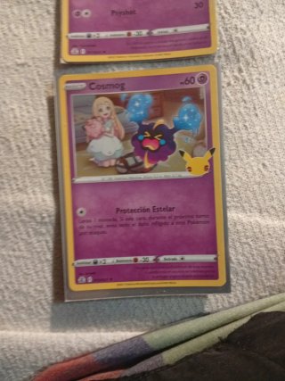 2 Cartas Pokémon 25 Aniversario