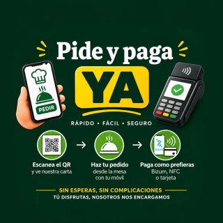 TPV Pide y Paga des de movil
