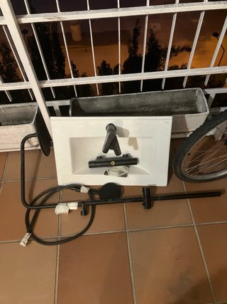Mueble de baño con lavabo + Plato de ducha