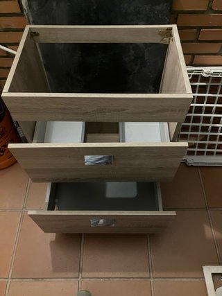 Mueble de baño con lavabo + Plato de ducha