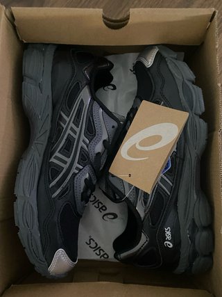 Asics Gel-NYC Black Pure Silver