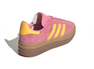 Zapatillas Adidas Gazelle Talla 37 Rosa/Amarillo