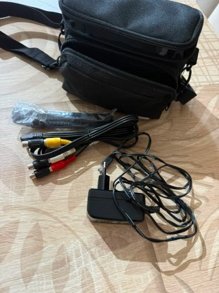 Videocamera JVC nera