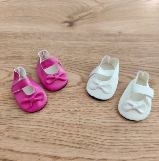 Zapatos Reborn Blancos Talla 30-33