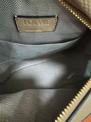 Bolso Loewe Puzzle Beige Piel