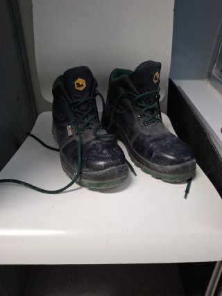 Botas de trabajo Be-work negras y verdes