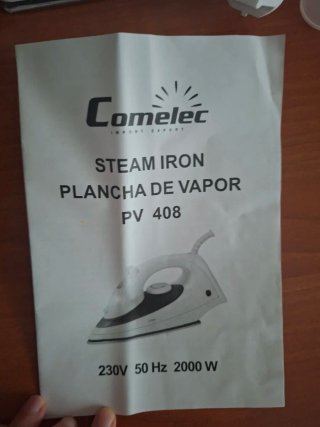 Plancha de vapor Comelec