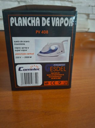Plancha de vapor Comelec