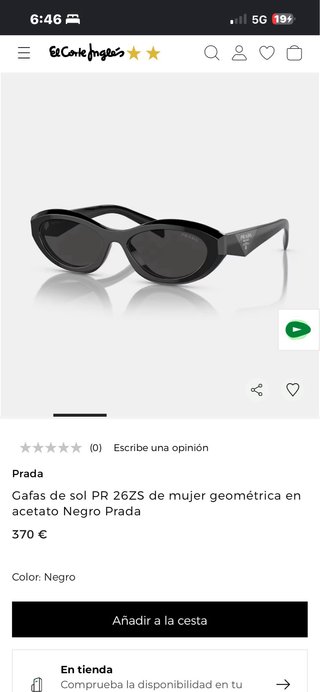 Gafas de sol Prada PR 26ZS mujer