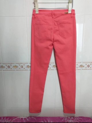 Pantalón Massimo Dutti Talla 36 Coral