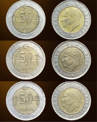 🇹🇷 Turquía 🇹🇷 Lote monedas