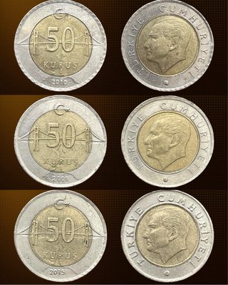 🇹🇷 Turquía 🇹🇷 Lote monedas