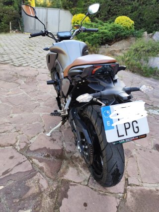 Orcal SK1 125cc Naked Marrón/Gris