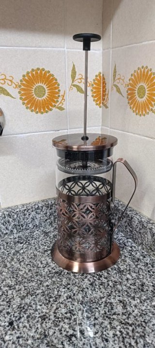 Cafetera de émbolo 1L, cafetera moderna