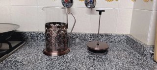Cafetera de émbolo 1L, cafetera moderna