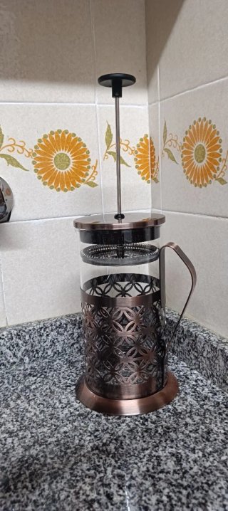 Cafetera de émbolo 1L, cafetera moderna