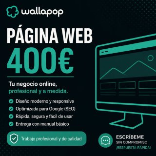 ¿Necesitas una web para tu negocio?