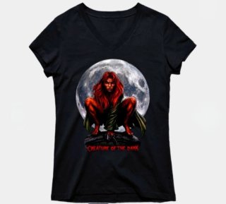 Camiseta Creature of the Dark Negra