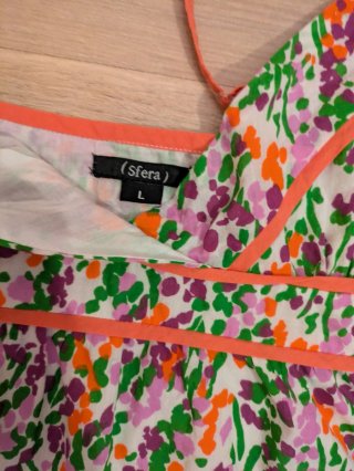 Vestido largo Sfera estampado floral
